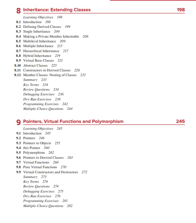 Object Oriented Programming with C++ | 8th Edition | E Balagurusamy | 150+ MCQs | 100+ Dry Run Exercises | 90+ Interview Questions | ANSI C++ - Retail Maharaj