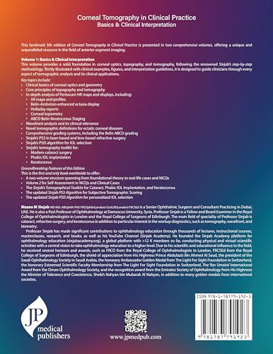 CORNEAL TOMOGRAPHY IN CLINICAL PRACTICE BASICS & CLINICAL INTERPRETATION VOL.1 - Retail Maharaj