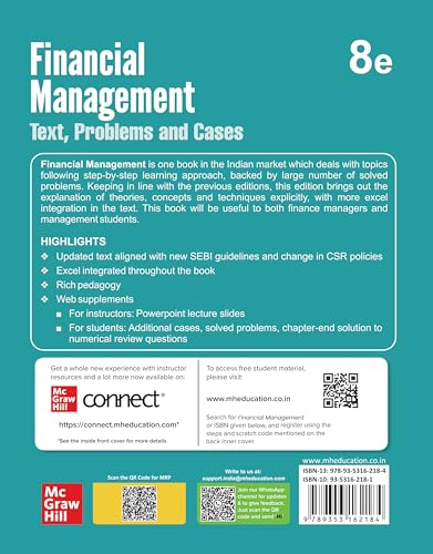 Financial Management: Text, Problems And Cases | 8th Edition | M. Y. Khan & P. K. Jain - Retail Maharaj