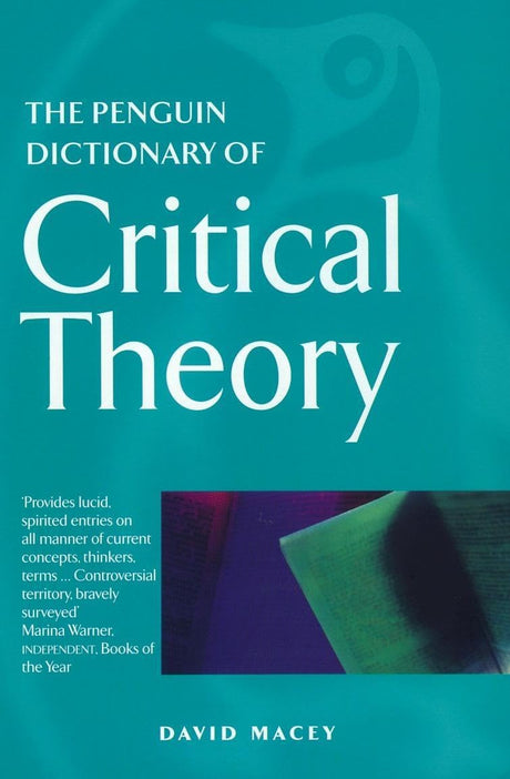The Penguin Dictionary of Critical Theory - Retail Maharaj