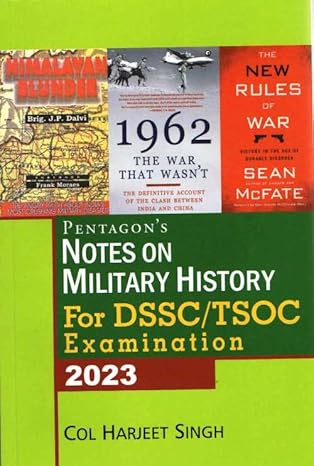Pentagon`s Notes on Military History For DSSC/ TSOC Examination 2023 - Retail Maharaj