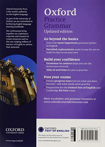 OXFORD PRACTICE GRAMMAR INTERMEDIATE WITH KEY - Retail Maharaj