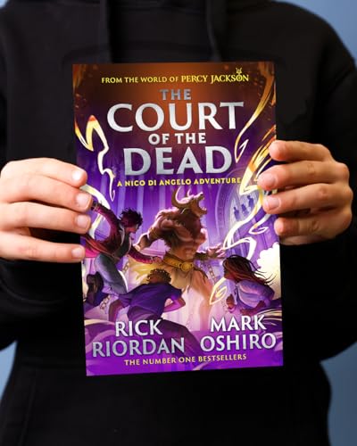 From the World of Percy Jackson (Book 2): The Court of the Dead | The Nico Di Angelo Adventures | Adventure, Mythology & Supernatural Action | For Fans of Rick Riordan - Retail Maharaj