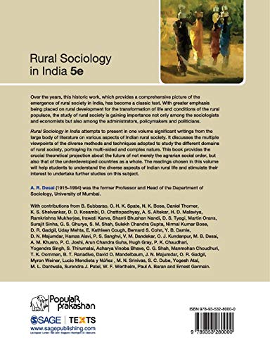 Rural Sociology in India - Retail Maharaj