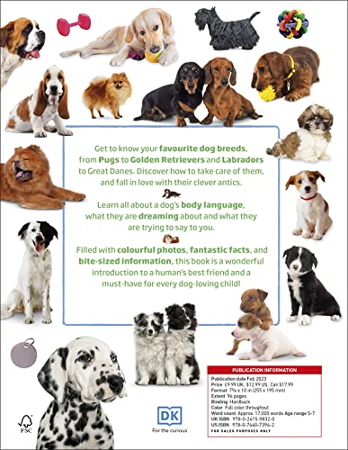 My Book of Dogs and Puppies: A Fact-Filled Guide to Your Canine Friends - Retail Maharaj
