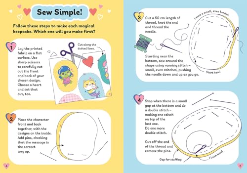 Best Friends Sewing Keepsakes Magical (Activity Station Gift Boxes) - Retail Maharaj