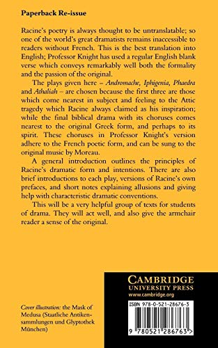 Jean Racine: Four Greek Plays: Andromache-Iphigenia, Phaedra-Athaliah - Retail Maharaj