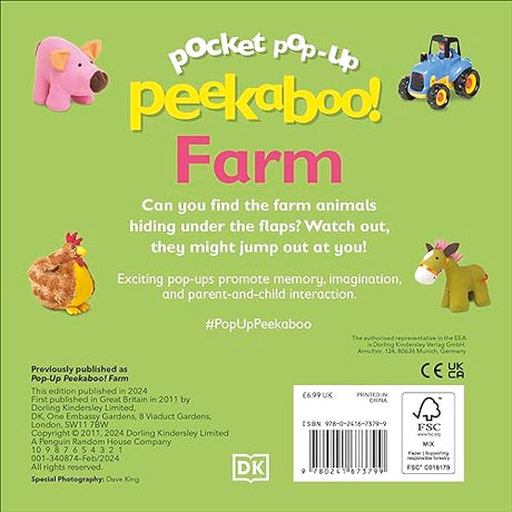 Pocket Pop-Up Peekaboo! Farm - Retail Maharaj