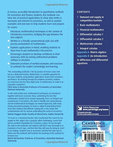 An Introduction to Mathematics for Economics - Retail Maharaj