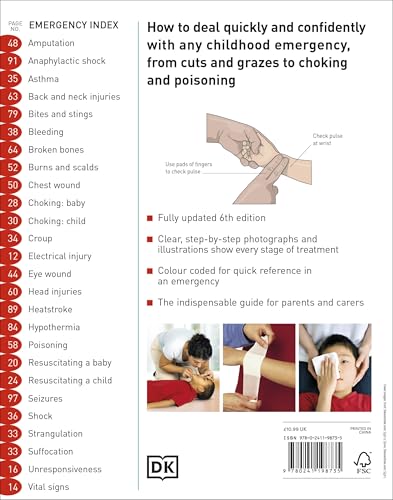 First Aid Fast for Babies and Children: Emergency Procedures for all Parents and Carers - Retail Maharaj