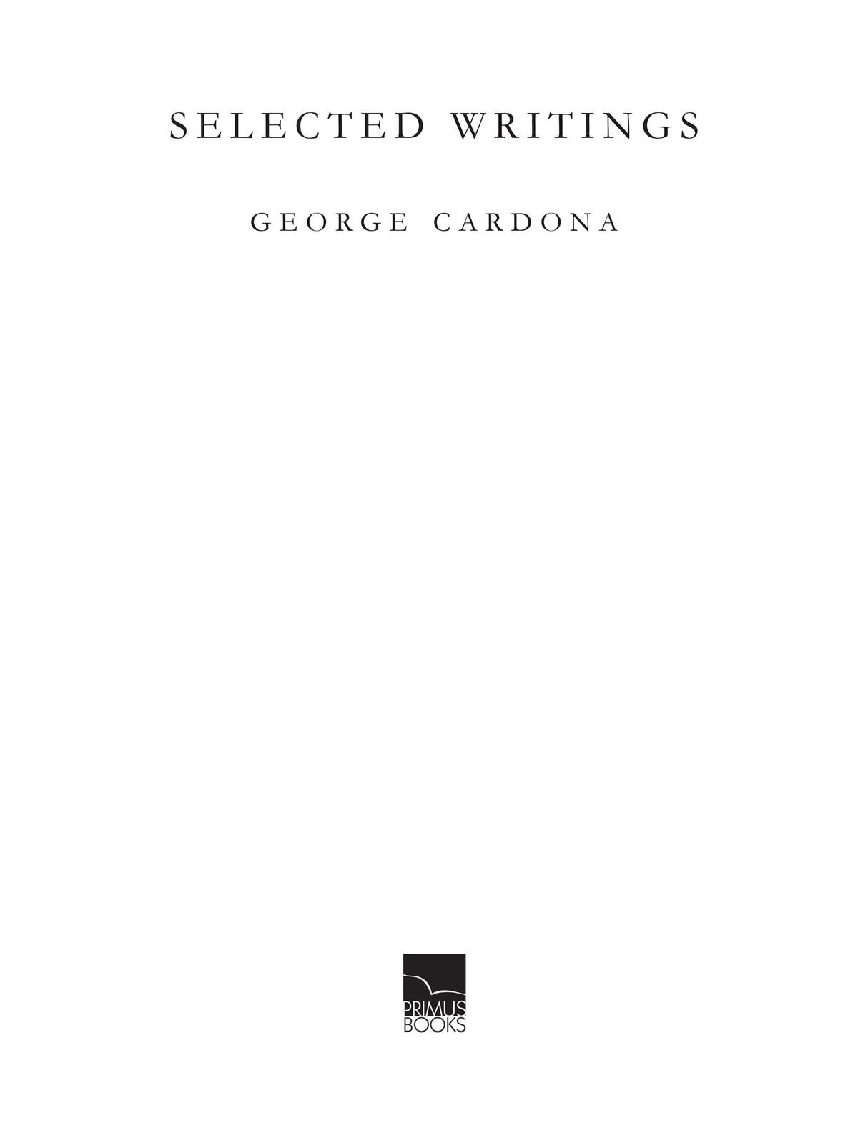 Selected Writings - Retail Maharaj