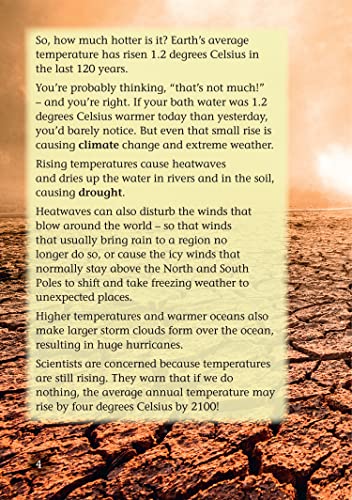 Climate Change Heatwaves and Big Freezes: Band 11+/Lime Plus (Collins Big Cat) - Retail Maharaj