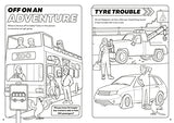Fun With Ladybird: Colouring Book: Vehicles - Retail Maharaj