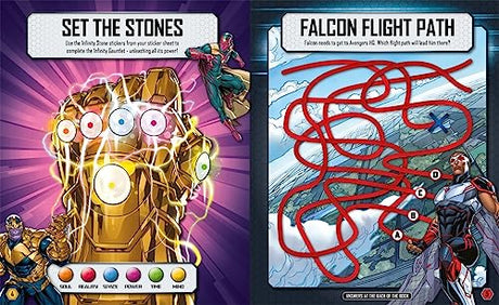 Marvel Avengers 1001 Stickers | 1000 Sticker Book | Sticker & Activity | Avengers books - Retail Maharaj