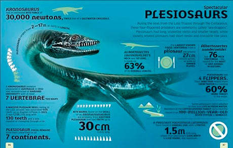 Our World in Numbers Dinosaurs and Other Prehistoric Life: An Encyclopedia of Fantastic Facts - Retail Maharaj