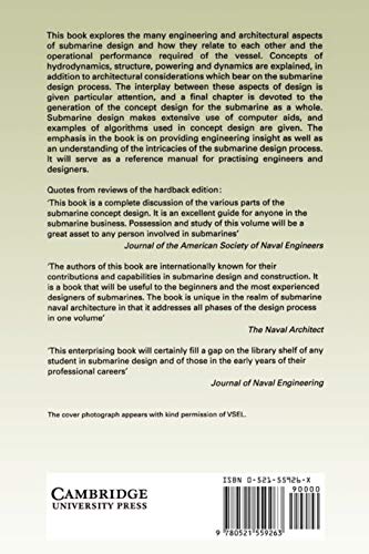Concepts in Submarine Design: 2 (Cambridge Ocean Technology Series) - Retail Maharaj