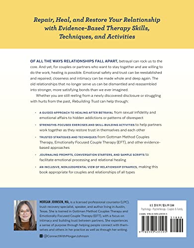 Rebuilding Trust: Guided Therapy Techniques and Activities to Restore Love, Trust, and Intimacy in Your Relationship - Retail Maharaj