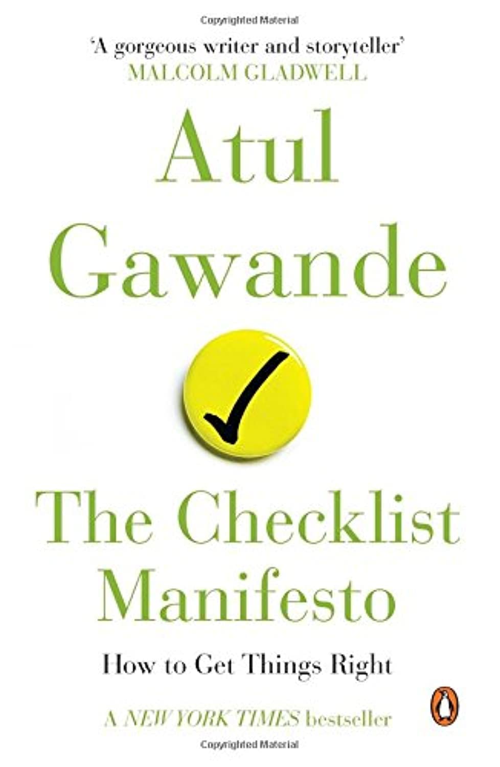 Checklist Manifesto, The (R/J) - Retail Maharaj