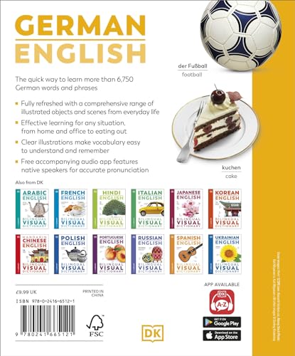 German English Bilingual Visual Dictionary - Retail Maharaj