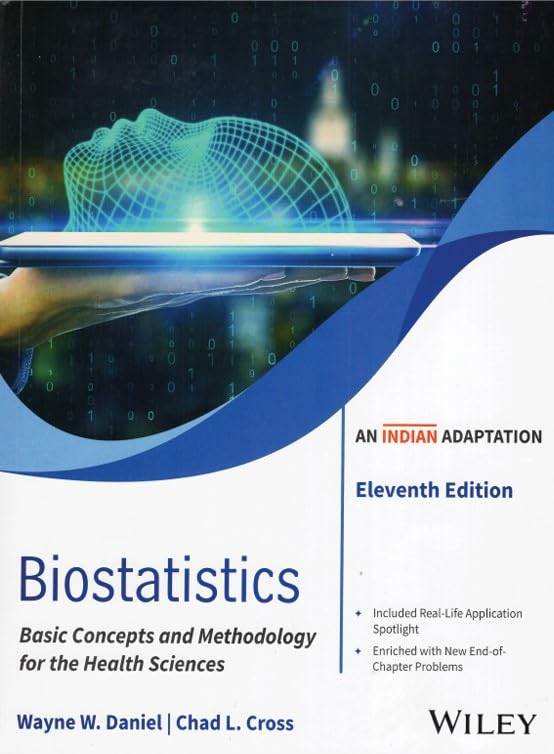 Biostatistics Basic Concepts and Methodology for Health Sciences An Indian Adaptation, 11th Edition - Retail Maharaj