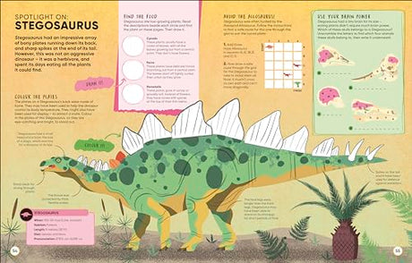 Brain Booster Dinosaurs and Other Prehistoric Creatures: Over 100 Mind-Boggling Activities that Make Learning Easy and Fun - Retail Maharaj