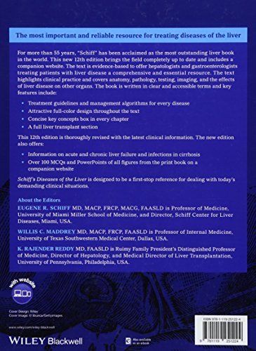 SCHIFFS DISEASES OF THE LIVER 12ED (HB 2018) - Retail Maharaj