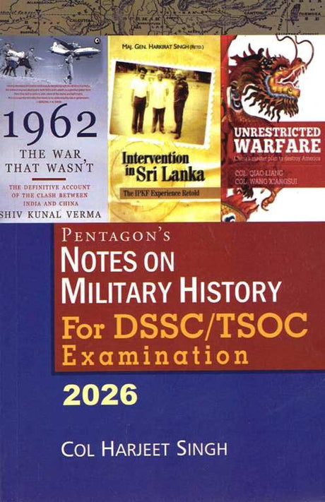 Pentagon’s Notes on Military History For DSSC/TSOC Examination 2026 - Retail Maharaj