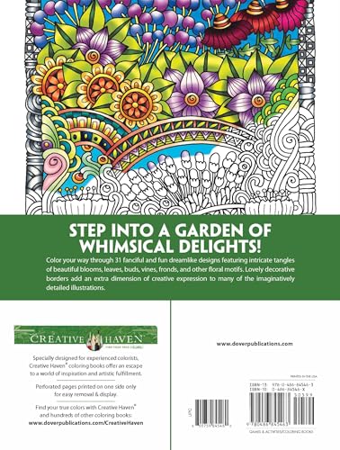 Creative Haven Entangled Gardens Coloring Book - Retail Maharaj
