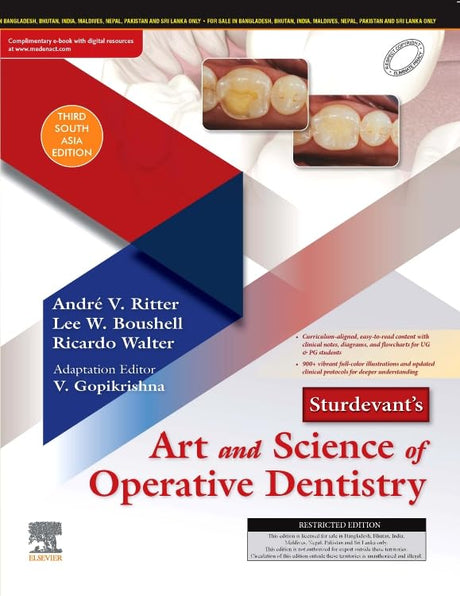 STURDEVANTS ART AND SCIENCE OF OPERATIVE DENTISTRY 8ED (THIRD SAE) (HB 2026) - Retail Maharaj