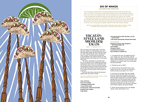 Divine Your Dinner: A Cookbook for Using Tarot as Your Guide to Magickal Meals - Retail Maharaj