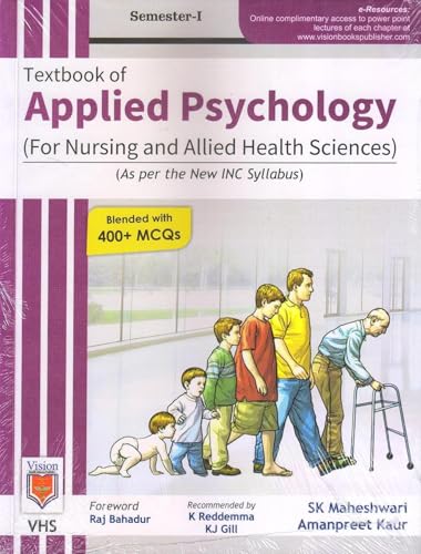 Textbook Of Applied Psychology (For Nursing and Allied Health Sciences) - Retail Maharaj