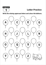 Fun And Learn Activity Workbook For Kids Step Into Kindergarten Term-1 - Retail Maharaj