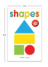 Shapes – Early Learning Board Book with Large Font: Brightly Illustrated Shape Recognition Book for Kids | Big Board Books Series for Babies, Toddlers & Preschoolers | Learn Basic Shapes with Bold Text & Clear Pictures | Ages 0–5 Years - Retail Maharaj