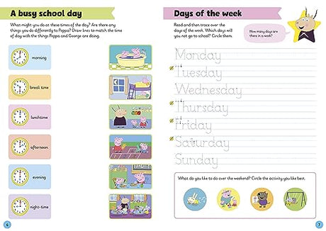 Learn with Peppa: Starting School wipe-clean activity book - Retail Maharaj