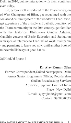 FROM PASTURIZATION TO PAUPERIZATION OF THE THARUS - Retail Maharaj