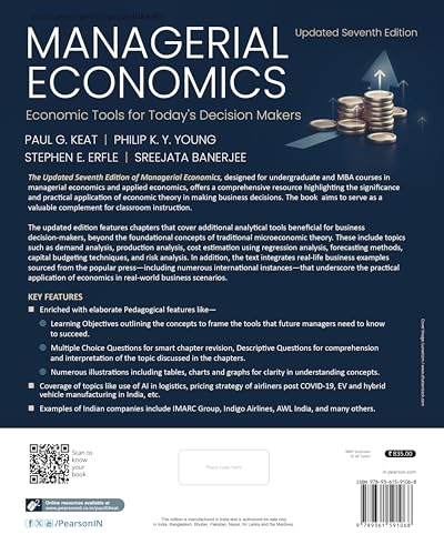 Managerial Economics | Economic Tools for Todays Decision Makers | 7th Revised Edition | - Pearson - Retail Maharaj