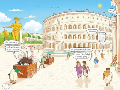Pablo and Splash: Roman Holiday: The hilarious kids' graphic novel series about time-travelling penguins - Retail Maharaj