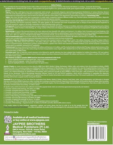 ESSENTIALS OF MICROBIOLOGY FOR POSTGRADUATES (VOLUME 2 SYSTEMATIC BACTERIOLOGY) - Retail Maharaj