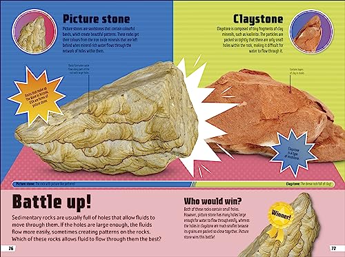 Rocks and Minerals Ultimate Handbook: The Need-to-Know Facts and Stats on More Than 200 Rocks and Minerals - Retail Maharaj