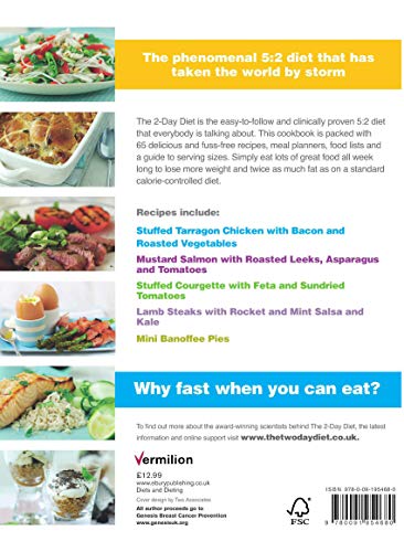 The 2-Day Diet Cookbook - Retail Maharaj
