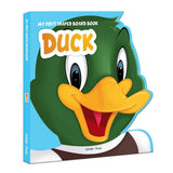 My First Shaped Board book - Duck, Die-Cut Animals, Picture Book for Children - Retail Maharaj