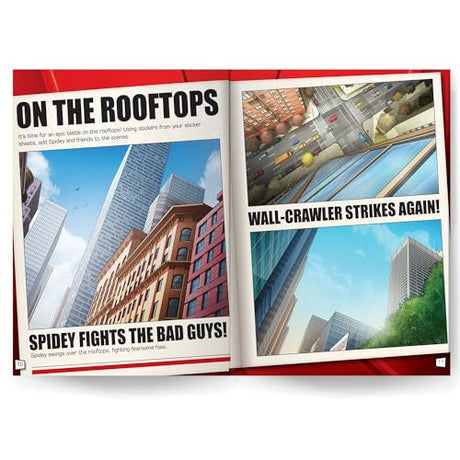 Marvel Spider-Man 1001 Stickers Book | Many Activities with Marvel Stickers for Kids - Retail Maharaj