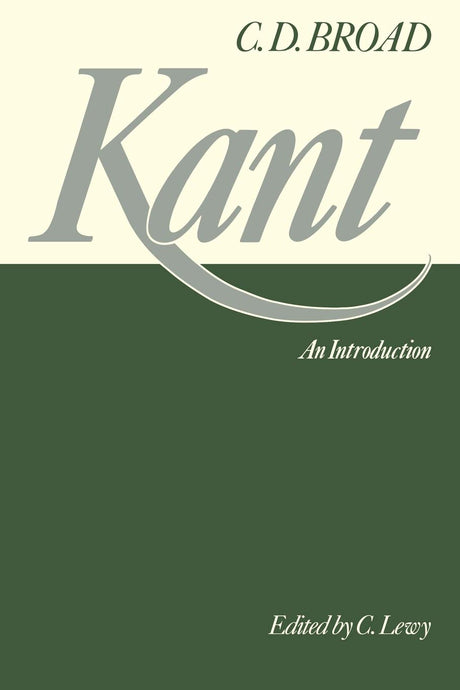 Kant Introduction Ed Lewy - Retail Maharaj