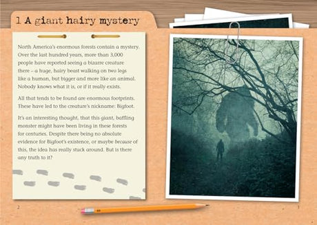 The Unsolved Mystery of Bigfoot: Band 11/Lime (Collins Big Cat) - Retail Maharaj