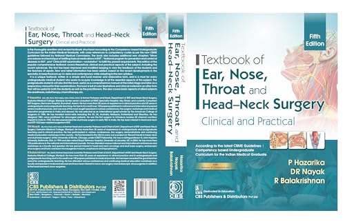 Textbook Of Ear Nose Throat And Head Neck Surgery Clinical And Practical 5Ed (Pb 2025) - Retail Maharaj