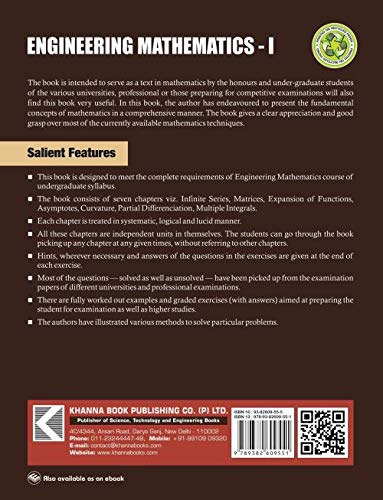 Engineering Mathematics-I - Retail Maharaj