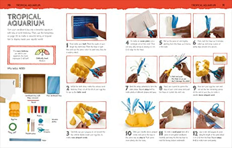 Cardboard Activity Lab: 25 Exciting Recycling Projects for Crafty Kids - Retail Maharaj