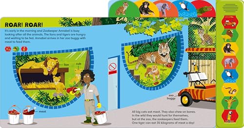 Zoo Hullabaloo! Ladybird Big Noisy Book: (Sound Books) - Retail Maharaj