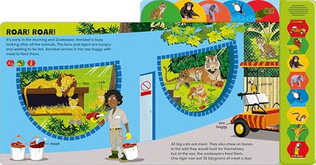 Zoo Hullabaloo! Ladybird Big Noisy Book: (Sound Books) - Retail Maharaj
