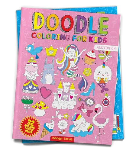 Doodle Coloring For Kids - Pink Edition - Retail Maharaj